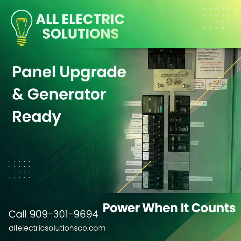 Key Generator Panel Panel Upgrade With a Generator Interlock That's Actually Done Right ...