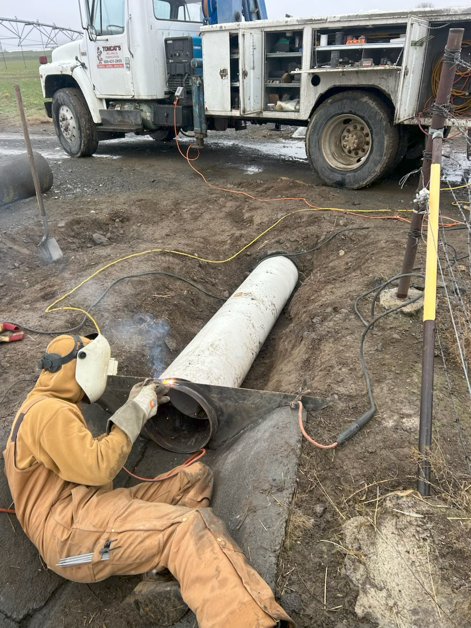 Water Box and concrete ditch tile repair built to last | Tomcat's ...